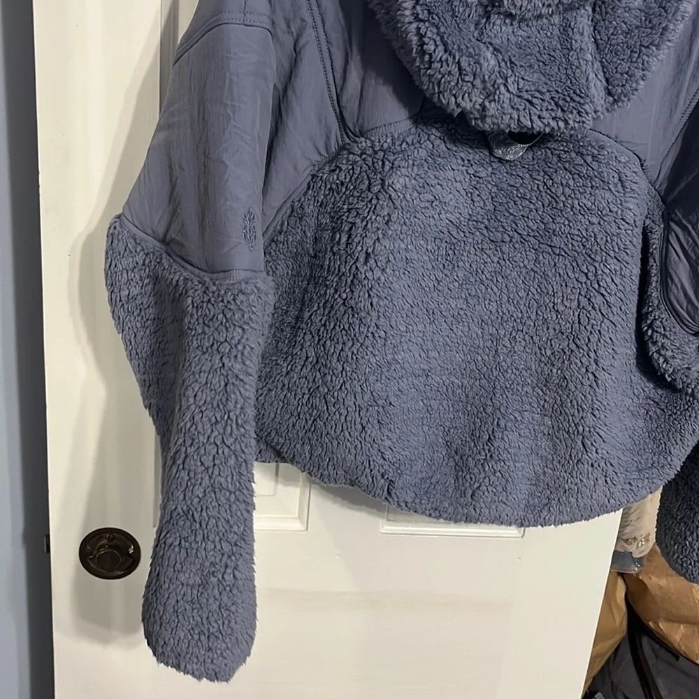 NWT Free People Adventure Awaits Fleece Jacket Size XS